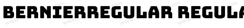 BERNIERRegular Regular字体转换
